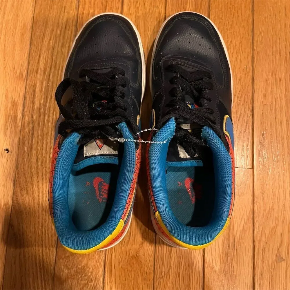 Nike Air Force 1 Now Kids Sneakers Multicolor Size 6.5Y Casual Shoes